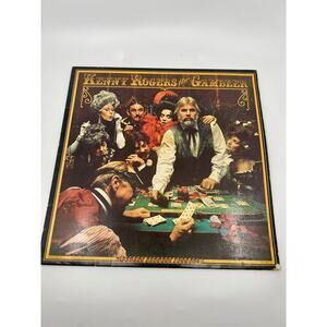 Kenny Rogers "The Gambler" LP United Artist Record UA-LA934-H W/ Poster